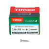 TIMCO Classic Multi-Purpose Countersunk A4 Stainless Steel Woodscrews - 3.0 x 16 Thumbnail