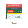 TIMCO Classic Multi-Purpose Reduced Head Countersunk Gold Piano Hinge Woodscrews - 3.0 x 16 Thumbnail