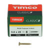 TIMCO Classic Multi-Purpose Countersunk Gold Woodscrews - 3.0 x 20 Thumbnail