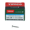 TIMCO Classic Multi-Purpose Countersunk A2 Stainless Steel Woodscrews - 3.0 x 20 Thumbnail