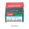 TIMCO Classic Multi-Purpose Countersunk A2 Stainless Steel Woodscrews - 3.0 x 25 Thumbnail