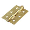 TIMCO Ball Bearing Hinges Grade 7 Steel Electro Brass - 76 x 51 x 2.2 Thumbnail