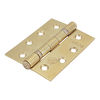 TIMCO Ball Bearing Hinges Grade 11 Steel Electro Brass - 102 x 76 x 2.7 Thumbnail