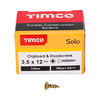 TIMCO Solo Countersunk Gold Woodscrews - 3.5 x 12 Thumbnail