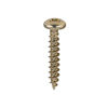 TIMCO Classic Multi-Purpose Pan Head Gold Woodscrews - 3.5 x 20 Thumbnail