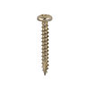 TIMCO Classic Multi-Purpose Pan Head Gold Woodscrews - 3.5 x 25 Thumbnail