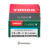 TIMCO Classic Multi-Purpose Countersunk A2 Stainless Steel Woodscrews - 3.5 x 25 Thumbnail