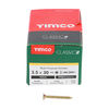 TIMCO Classic Multi-Purpose Countersunk Gold Woodscrews - 3.5 x 30 Thumbnail