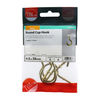 TIMCO Cup Hooks Round Electro Brass - 38mm Thumbnail