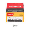 TIMCO Solo Countersunk Silver Woodscrews - 4.0 x 15 Thumbnail