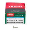 TIMCO Classic Multi-Purpose Countersunk A2 Stainless Steel Woodscrews - 4.0 x 16 Thumbnail