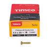 TIMCO Solo Countersunk Gold Woodscrews - 4.0 x 20 Thumbnail