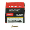 TIMCO Velocity Premium Multi-Use Countersunk Gold Woodscrews - 4.0 x 20 Thumbnail