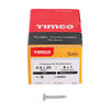 TIMCO Solo Countersunk Silver Woodscrews - 4.0 x 25 Thumbnail