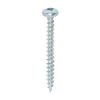 TIMCO Solo Pan Head Silver Woodscrews - 4.0 x 40 Thumbnail