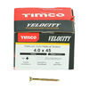 TIMCO Velocity Premium Multi-Use Countersunk Gold Woodscrews - 4.0 x 45 Thumbnail