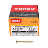 TIMCO Solo Countersunk Gold Woodscrews - 4.0 x 50 Thumbnail