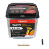 TIMCO Velocity Premium Multi-Use Countersunk Gold Woodscrews - 4.0 x 50 Thumbnail