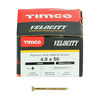 TIMCO Velocity Premium Multi-Use Countersunk Gold Woodscrews - 4.0 x 50 Thumbnail