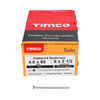 TIMCO Solo Countersunk Silver Woodscrews - 4.0 x 60 Thumbnail