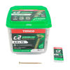 TIMCO C2 Strong-Fix Multi-Purpose Premium Countersunk Gold Woodscrews - 4.0 x 70 Thumbnail