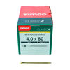 TIMCO Classic Multi-Purpose Countersunk Gold Woodscrews - 4.0 x 80 Thumbnail