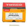 TIMCO Solo Countersunk Gold Woodscrews - 4.0 x 80 Thumbnail