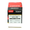 TIMCO Velocity Premium Multi-Use Countersunk Gold Woodscrews - 4.0 x 80 Thumbnail