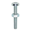 TIMCO Machine Pan Head Silver Screws - M4 x 12 Thumbnail