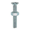 TIMCO Machine Countersunk Screws & Hex Nut Silver - M4 x 25 Thumbnail