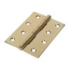 TIMCO Butt Hinges Fixed Pin (1838) Steel Electro Brass - 100 x 70 Thumbnail