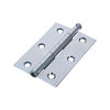 TIMCO Butt Hinges Loose Pin (1840) Steel Silver - 90 x 60 Thumbnail