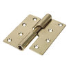 TIMCO Rising Butt Hinges Left Hand Steel Electro Brass - 100 x 86 Thumbnail