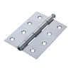 TIMCO Butt Hinges Loose Pin (1840) Steel Silver - 100 x 71 Thumbnail