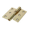 TIMCO Rising Butt Hinges Left Hand Steel Electro Brass - 75 x 72 Thumbnail