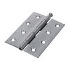 TIMCO Butt Hinges Loose Pin (1840) Steel Satin Chrome - 100 x 71 Thumbnail