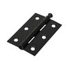 TIMCO Butt Hinges Loose Pin (1840) Steel Black - 75 x 50 Thumbnail