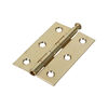 TIMCO Butt Hinges Loose Pin (1840) Steel Electro Brass - 75 x 50 Thumbnail