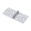 TIMCO Backflap Hinges Uncranked Knuckle (404) Steel Silver - 38 x 87 Thumbnail