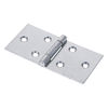 TIMCO Backflap Hinges Uncranked Knuckle (404) Steel Silver - 50 x 106 Thumbnail