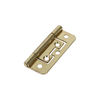 TIMCO Flush Hinges (105) Steel Electro Brass - 63 x 37 Thumbnail