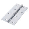 TIMCO Uncranked Butt Hinges (5050) Steel Silver - 150 x 75 Thumbnail