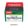 TIMCO Classic Multi-Purpose Countersunk Gold Woodscrews - 4.5 x 35 Thumbnail