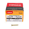 TIMCO Solo Countersunk Gold Woodscrews - 4.5 x 35 Thumbnail