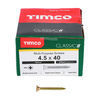 TIMCO Classic Multi-Purpose Countersunk Gold Woodscrews - 4.5 x 40 Thumbnail