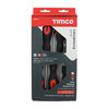 TIMCO Screwdriver Set, Slotted and Phillips Screwdrivers with Magnetic Tips, Ergonomic Anti-Slip Handles - 6 Pieces Thumbnail