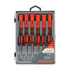 TIMCO Precision Screwdriver Set, Slotted and Phillips Screwdrivers with Magnetic Tips, Ergonomic Anti-Slip Handle - 6 Pieces Thumbnail