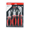 TIMCO General Purpose Pliers Set, Combination Pliers, Side Cutting Pliers, Water Pump Pliers with Soft Grip Handles - Set of 3 Thumbnail