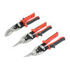 TIMCO Aviation Snips Set, 3 Piece Set Containing Left, Right and Straight Cutting Snips with Ergonomic Moulded Handles - 10" / 250mm Thumbnail