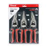 TIMCO Aviation Snips Set, 3 Piece Set Containing Left, Right and Straight Cutting Snips with Ergonomic Moulded Handles - 10" / 250mm Thumbnail